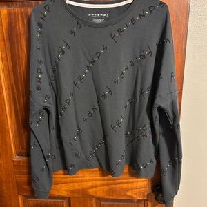 Dark grey FRIENDS Graphic Sweatshirt